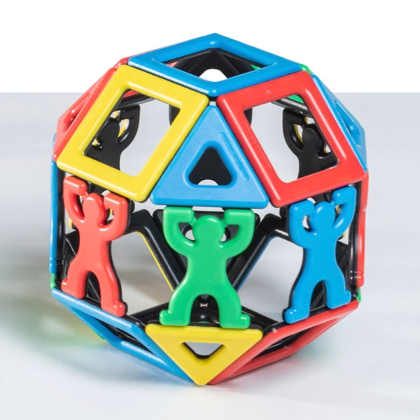 Magnetic Polydron Acrobats Set